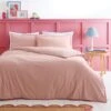 Phoebe Scallop 100% Cotton Duvet Cover And Pillowcase Set -Habitat Store 30928314