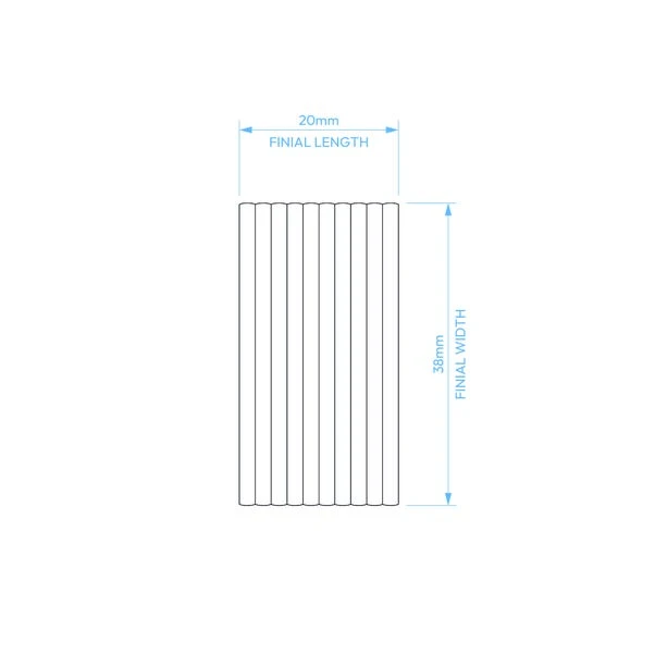 Ribbed Extendable Metal Eyelet Curtain Pole 8 Ribbed Extendable Metal Eyelet Curtain Pole - Image 6