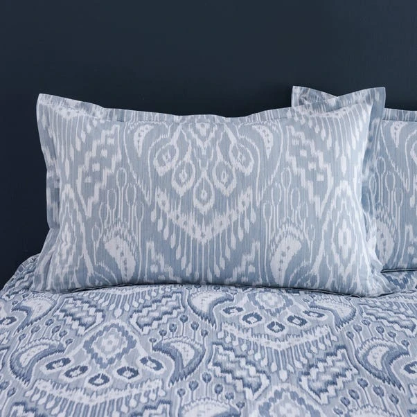 Global Ikat Cotton Oxford Pillowcase 3 Global Ikat Cotton Oxford Pillowcase