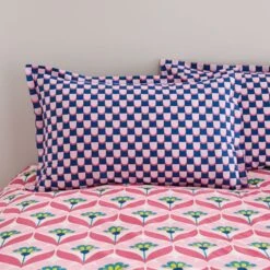 Tallie Retro Cotton Oxford Pillowcase