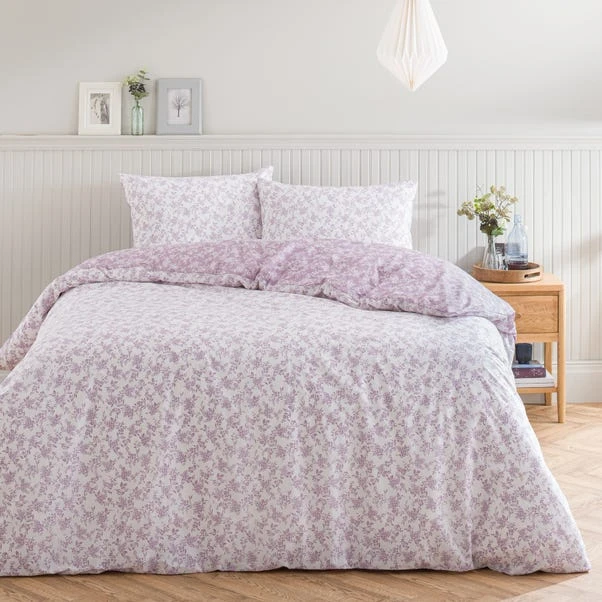 Bexley Floral Sage Duvet Cover And Pillowcase Set 5 Bexley Floral Sage Duvet Cover And Pillowcase Set - Image 3