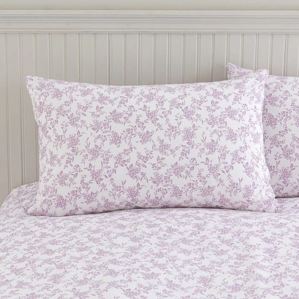 Bexley Floral Sage Duvet Cover And Pillowcase Set 6 Bexley Floral Sage Duvet Cover And Pillowcase Set - Image 4