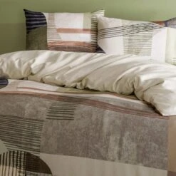 Lukas Geometric Cotton Duvet Cover & Pillowcase Set -Habitat Store 30928493 alt01