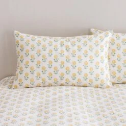 Lizzy Tile Cotton Duvet Cover & Pillowcase Set -Habitat Store 30928500 alt03