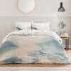 Paintery Landscape Cotton Duvet Cover & Pillowcase Set -Habitat Store 30928536