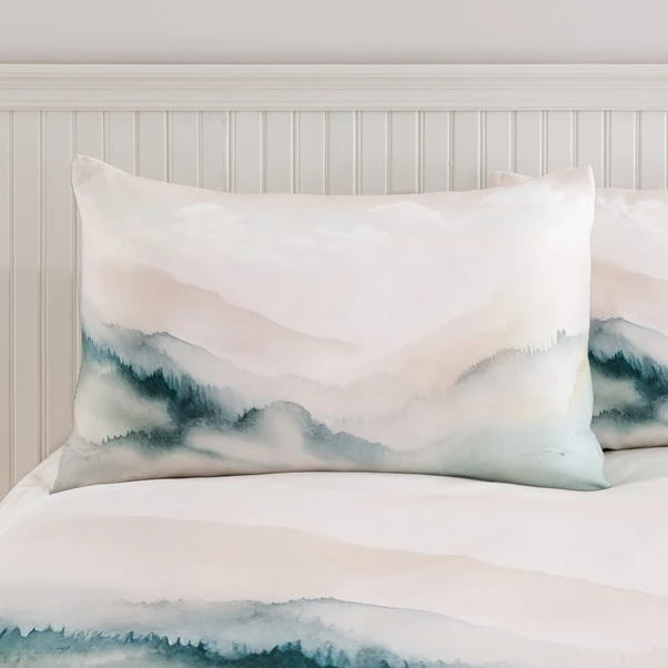 Paintery Landscape Cotton Duvet Cover & Pillowcase Set 14 Paintery Landscape Cotton Duvet Cover & Pillowcase Set - Image 12
