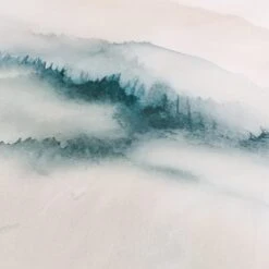 Paintery Landscape Cotton Duvet Cover & Pillowcase Set 35 Paintery Landscape Cotton Duvet Cover & Pillowcase Set -Habitat Store 30928542 alt04