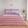 Tallie Retro Cotton Duvet Cover & Pillowcase Set -Habitat Store 30928561