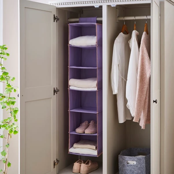 6 Tier Hanging Organiser 5 6 Tier Hanging Organiser - Image 3