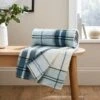 Printed Check Fleece Throw 2 Printed Check Fleece Throw -Habitat Store 30928609