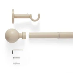 Ashton Extendable Metal Eyelet Curtain Pole -Habitat Store 30928629 alt02
