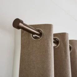 Trinity Extendable Metal Eyelet Curtain Pole -Habitat Store 30928652 alt04