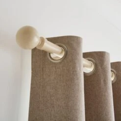Ashton Fixed Metal Eyelet Curtain Pole -Habitat Store 30928661 alt04