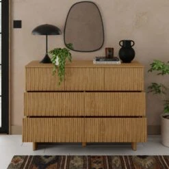 Inga 7 Drawer Chest, Light Oak 8 Inga 7 Drawer Chest, Light Oak -Habitat Store 30928706 alt01