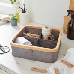 Berkeley 4 Compartments Foldable Storage Basket