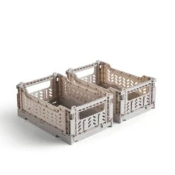 Pack Of 2 Foldable Crates 26 Pack Of 2 Foldable Crates -Habitat Store 30929155 alt02
