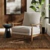 Nelson Wooly Textured Weave Occasional Armchair -Habitat Store 30929176