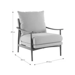 Nelson Wooly Textured Weave Occasional Armchair -Habitat Store 30929176 alt09