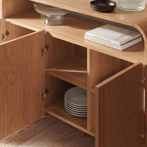 Bennett Console Table, Light Oak 5 Bennett Console Table, Light Oak - Image 3