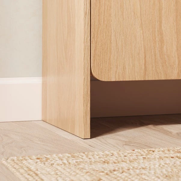 Bennett Console Table, Light Oak 7 Bennett Console Table, Light Oak - Image 5