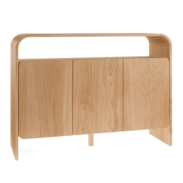 Bennett Console Table, Light Oak 8 Bennett Console Table, Light Oak - Image 6