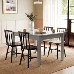 Lynton Compact Rectangular 4 Seater Dining Table -Habitat Store 30929200