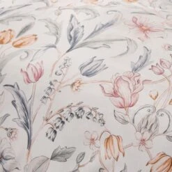 Imi Tulip Floral 144 Thread Count Cotton Duvet Cover & Pillowcase Set -Habitat Store 30929273 alt02