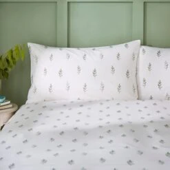 Harper Stem Floral 144 Thread Count Cotton Duvet Cover & Pillowcase Set 23 Harper Stem Floral 144 Thread Count Cotton Duvet Cover & Pillowcase Set -Habitat Store 30929293 alt01