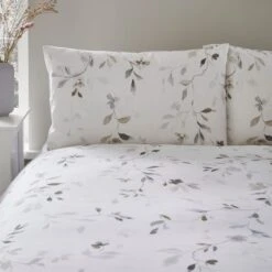 Moonlight Floral 144 Thread Count Reversible Duvet Cover & Pillowcase Set -Habitat Store 30929311 alt01