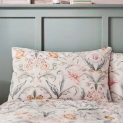 Imi Tulip Floral 144 Thread Count Cotton Duvet Cover & Pillowcase Set -Habitat Store 30929321 alt01