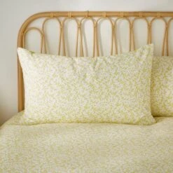 Annie Floral 144 Thread Count Cotton Reversible Duvet Cover & Pillowcase Set -Habitat Store 30929323 alt01