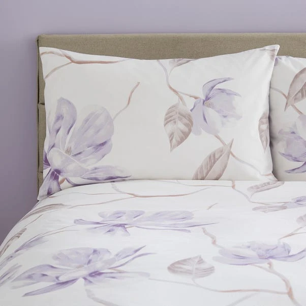 Lois Floral 144 Thread Count Reversible Duvet Cover & Pillowcase Set 20 Lois Floral 144 Thread Count Reversible Duvet Cover & Pillowcase Set - Image 18
