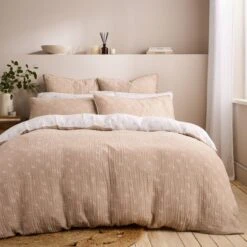 Cotton Muslin Sprig Floral Duvet Cover & Pillowcase Set -Habitat Store 30929336 alt02