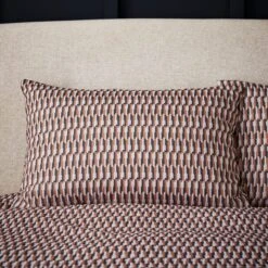 Nils Geometric 144 Thread Count Duvet Cover & Pillowcase Set 30 Nils Geometric 144 Thread Count Duvet Cover & Pillowcase Set -Habitat Store 30929341 alt01