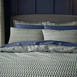 Nils Geometric 144 Thread Count Duvet Cover & Pillowcase Set 27 Nils Geometric 144 Thread Count Duvet Cover & Pillowcase Set -Habitat Store 30929353 alt05