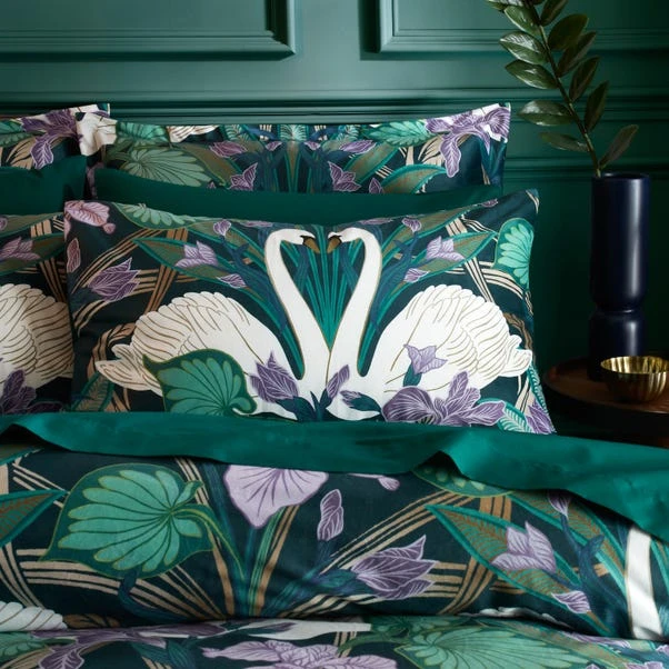 Nouveau Swan Duvet Cover And Pillowcase Set 18 Nouveau Swan Duvet Cover And Pillowcase Set - Image 16