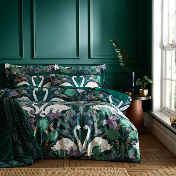 Nouveau Swan Duvet Cover And Pillowcase Set 22 Nouveau Swan Duvet Cover And Pillowcase Set - Image 20