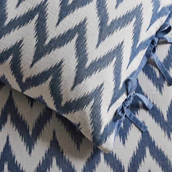 Tazman Wave 100% Cotton Duvet Cover And Pillowcase Set 14 Tazman Wave 100% Cotton Duvet Cover And Pillowcase Set - Image 12