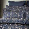 Mineral Abstract Navy Oxford Pillowcase 2 Mineral Abstract Navy Oxford Pillowcase -Habitat Store 30929853