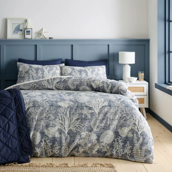 Coral Coast 100% Cotton Duvet Cover And Pillowcase Set 15 Coral Coast 100% Cotton Duvet Cover And Pillowcase Set - Image 13