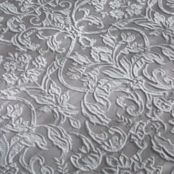 Presley Damask Jacquard Duvet Cover And Pillowcase Set -Habitat Store 30929878 alt04