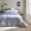 Tazman Wave 100% Cotton Duvet Cover And Pillowcase Set -Habitat Store 30929900
