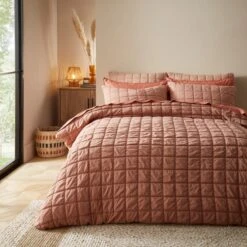 Evana Stitch Duvet Cover And Pillowcase Set 36 Evana Stitch Duvet Cover And Pillowcase Set -Habitat Store 30929903