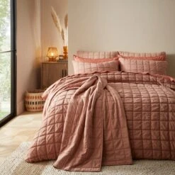 Evana Stitch Duvet Cover And Pillowcase Set 41 Evana Stitch Duvet Cover And Pillowcase Set -Habitat Store 30929903 alt06