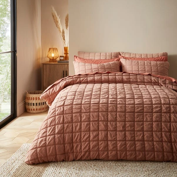 Evana Stitch Duvet Cover And Pillowcase Set 10 Evana Stitch Duvet Cover And Pillowcase Set - Image 8