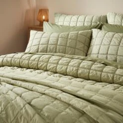 Evana Stitch Duvet Cover And Pillowcase Set 24 Evana Stitch Duvet Cover And Pillowcase Set -Habitat Store 30929938 alt03