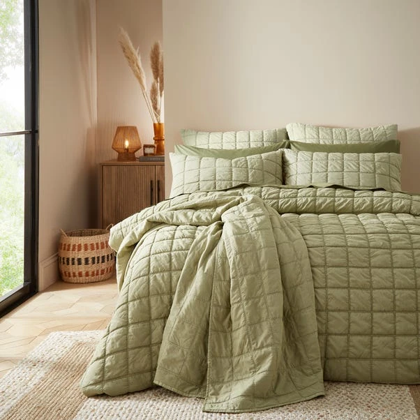 Evana Stitch Duvet Cover And Pillowcase Set 8 Evana Stitch Duvet Cover And Pillowcase Set - Image 6