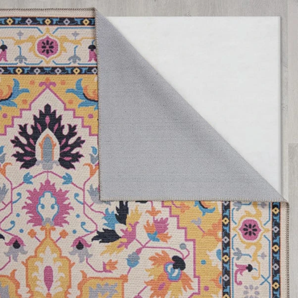 Orla Traditional Washable Runner 7 Orla Traditional Washable Runner - Image 5