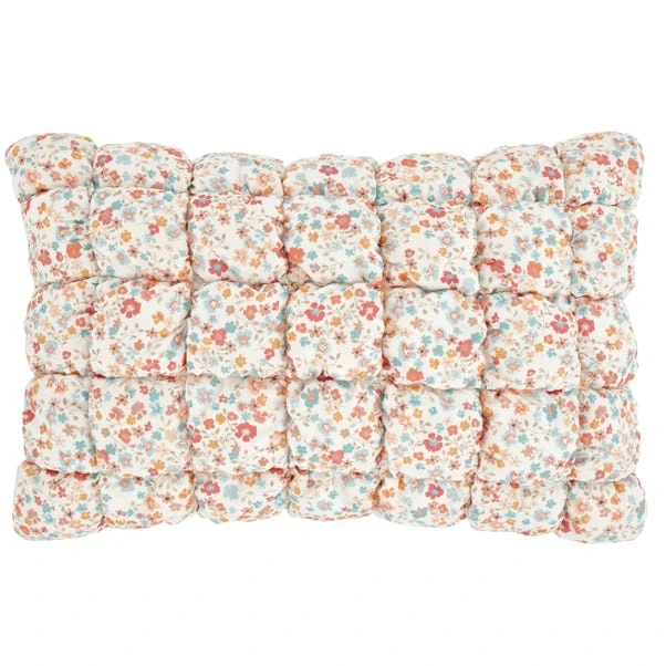 Delphine Quilted Floral Duvet Cover And Pillowcase Set 8 Delphine Quilted Floral Duvet Cover And Pillowcase Set - Image 6