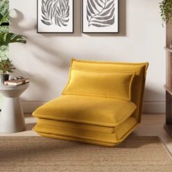 Jackson Velvet Foldable Single Sofa Bed